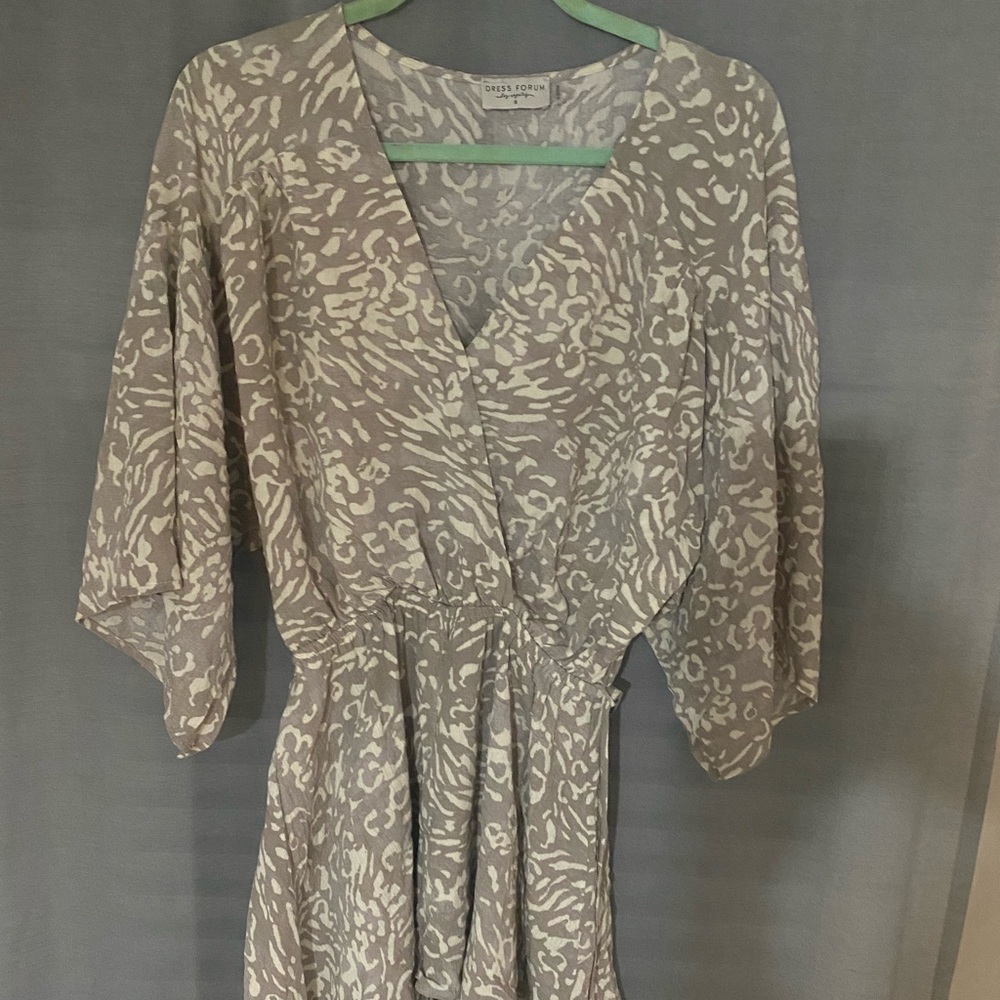 Printed romper - Picture 1 of 7